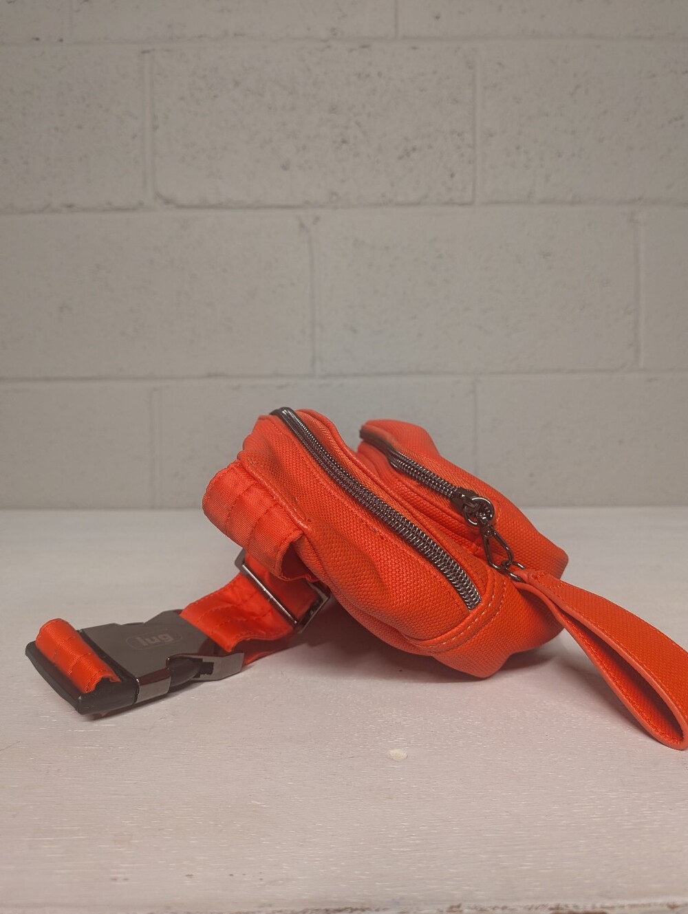 Lug Matte Luxe Belt Bag - Hitch, Papaya Orange - Picture 2 of 7